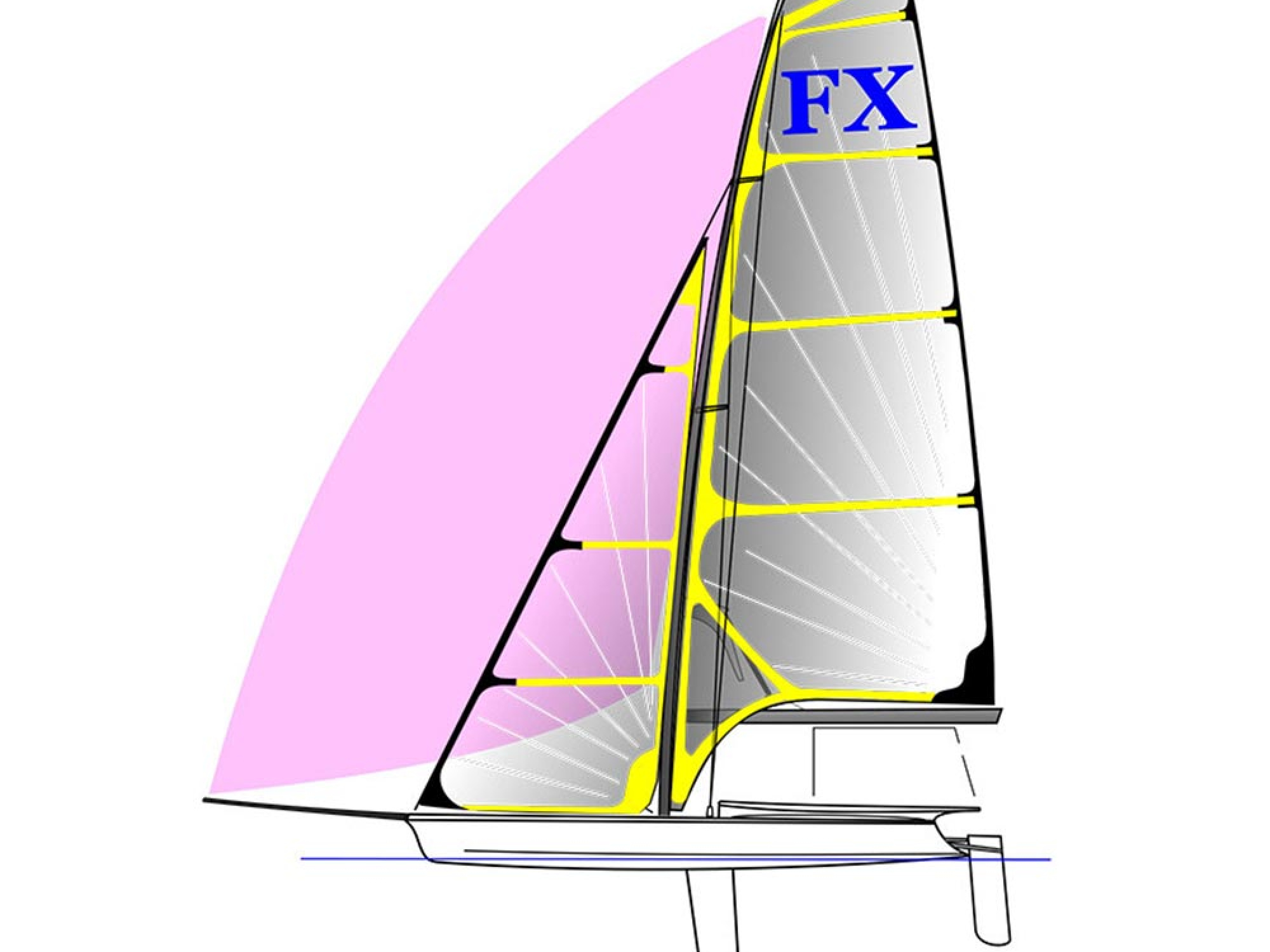 49erFX Skiff Sailboat
